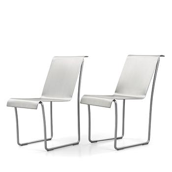 32. Frank Gehry, a pair of  'Super Light', chairs, first ed. 283-284/500, for Emeco, USA post 2004.