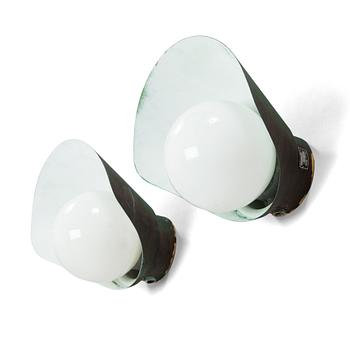 Paavo Tynell, a pair of mid-20th century '7309' out door lights/ wall lights for Idman Finland.