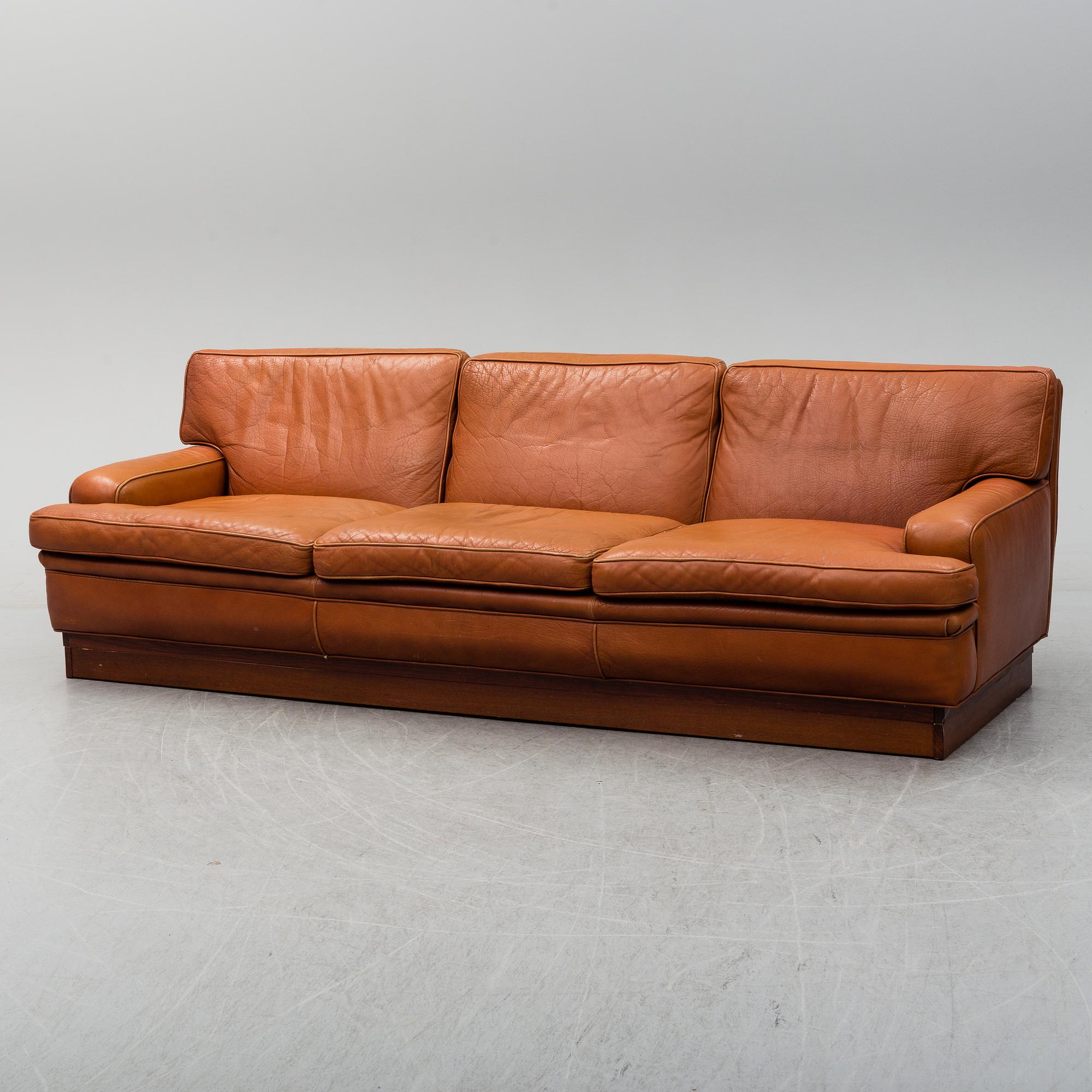 ARNE NORELL, soffa, "Mexico" för Norell Möbel AB, 1960/70-tal.