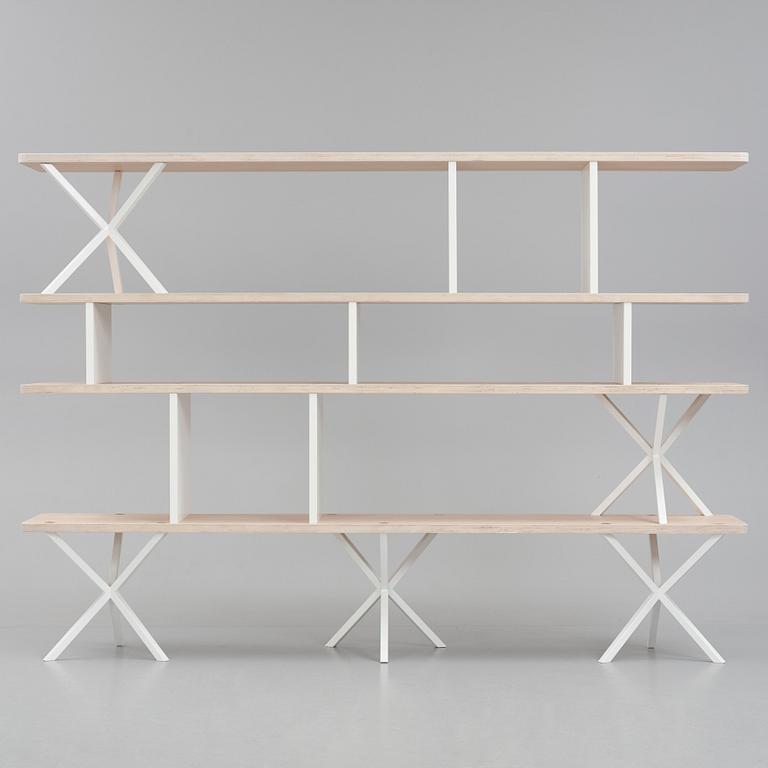 Per Söderberg, bokhylla, specialbeställd "NEB Shelving System", No Early Birds.