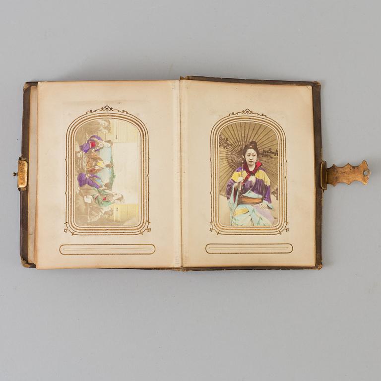 A photo album, Japan, Meiji (1868-1912).