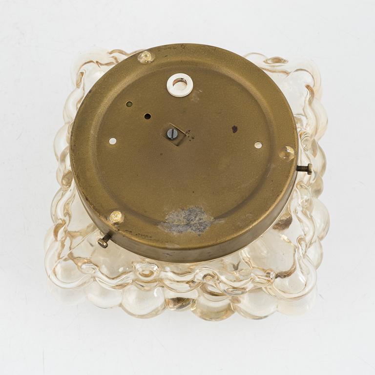 A ceiling lamp, Glashütte Limburg, Germany.