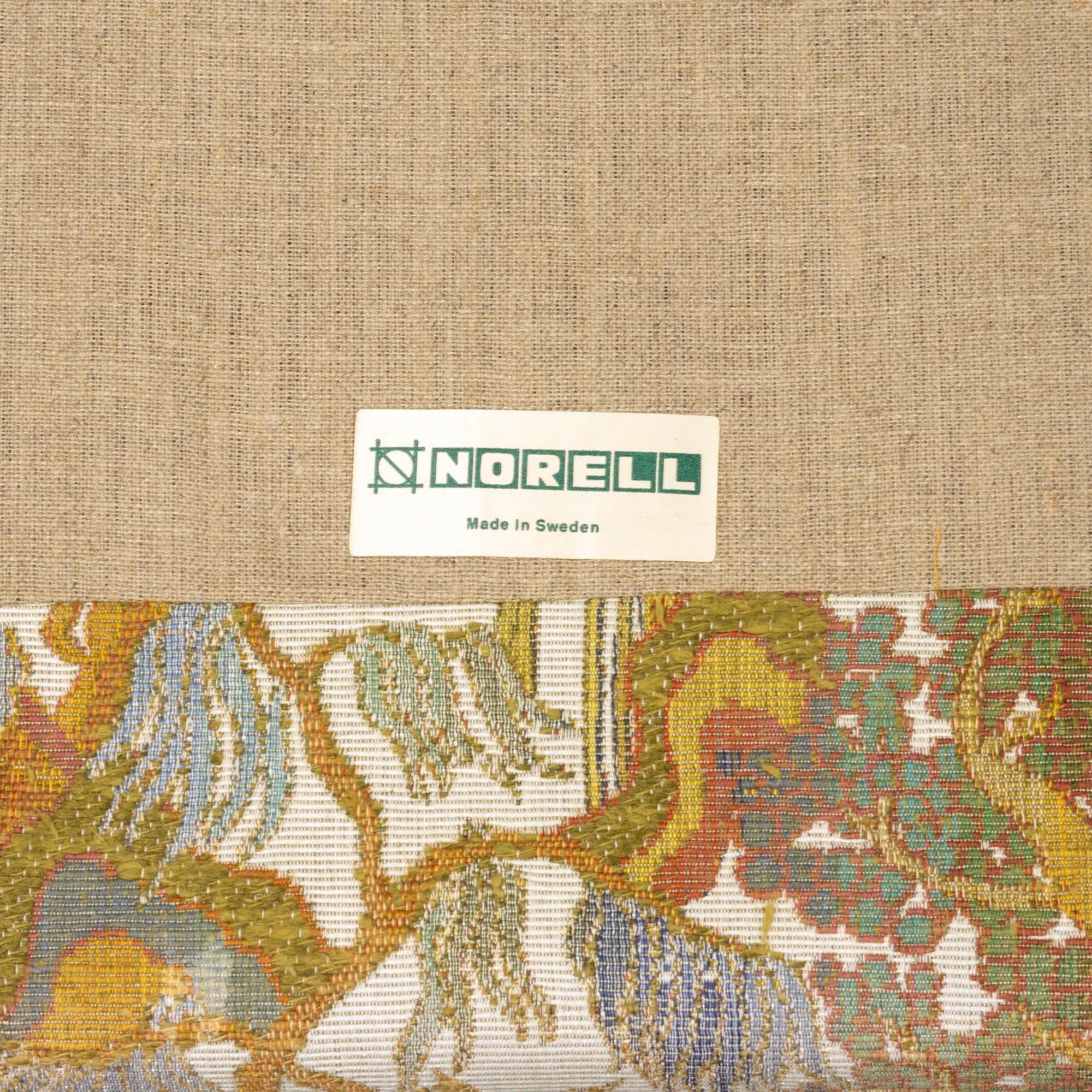 Arne Norell, a pair of 'Rotang' easy chairs, Norell Möbel AB, Sweden.