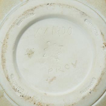 Kåge Verkstad, four ceramic pieces, Gustavsberg, Sweden, 1957-61.