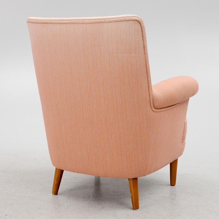 Carl Malmsten, fåtölj, "Hemmakväll", OH Sjögren, Tranås, 1900-talets senare del.1900-talets andra hälft.