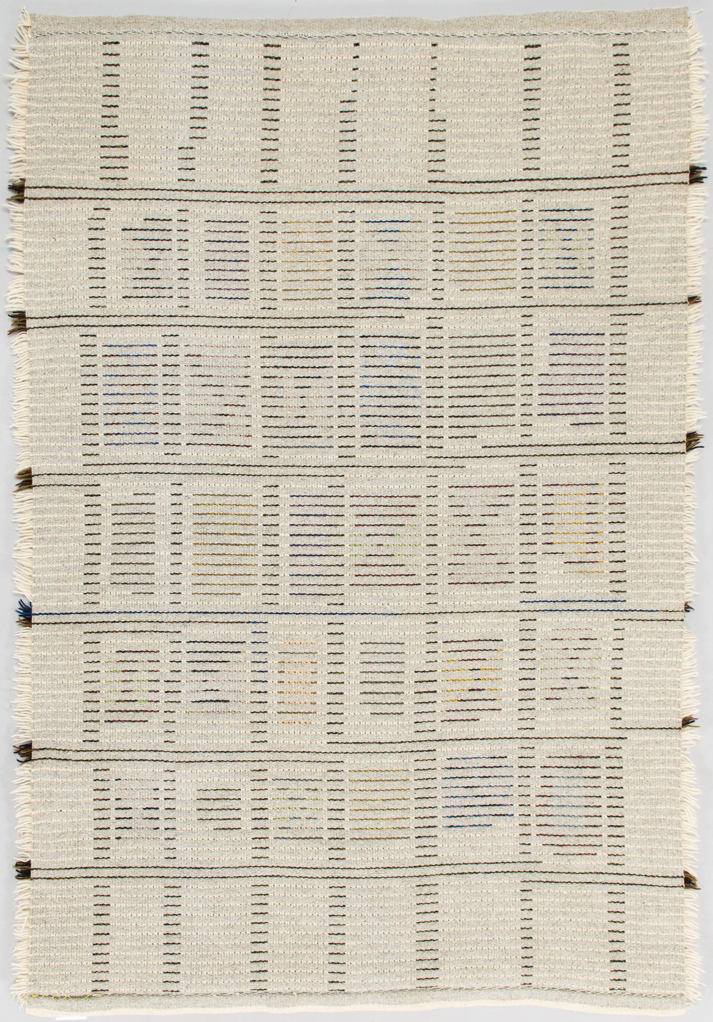 Maija Kolsi-Mäkelä, rya, modell för Helmi Vuorelma. Ca 155 x 105 cm,