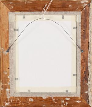 Unto Koistinen, mixed media, signed and dated -69.