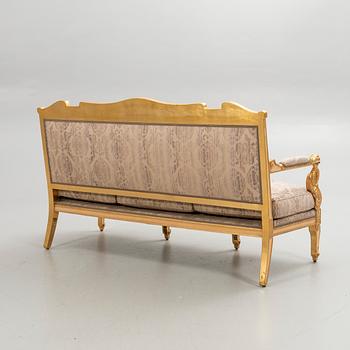 Soffa, empirestil, 1900-talets första hälft.
