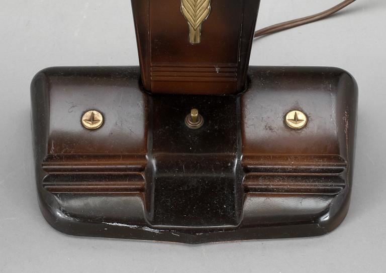 BORDSLAMPA, Moe Light, 1900-talets första hälft.