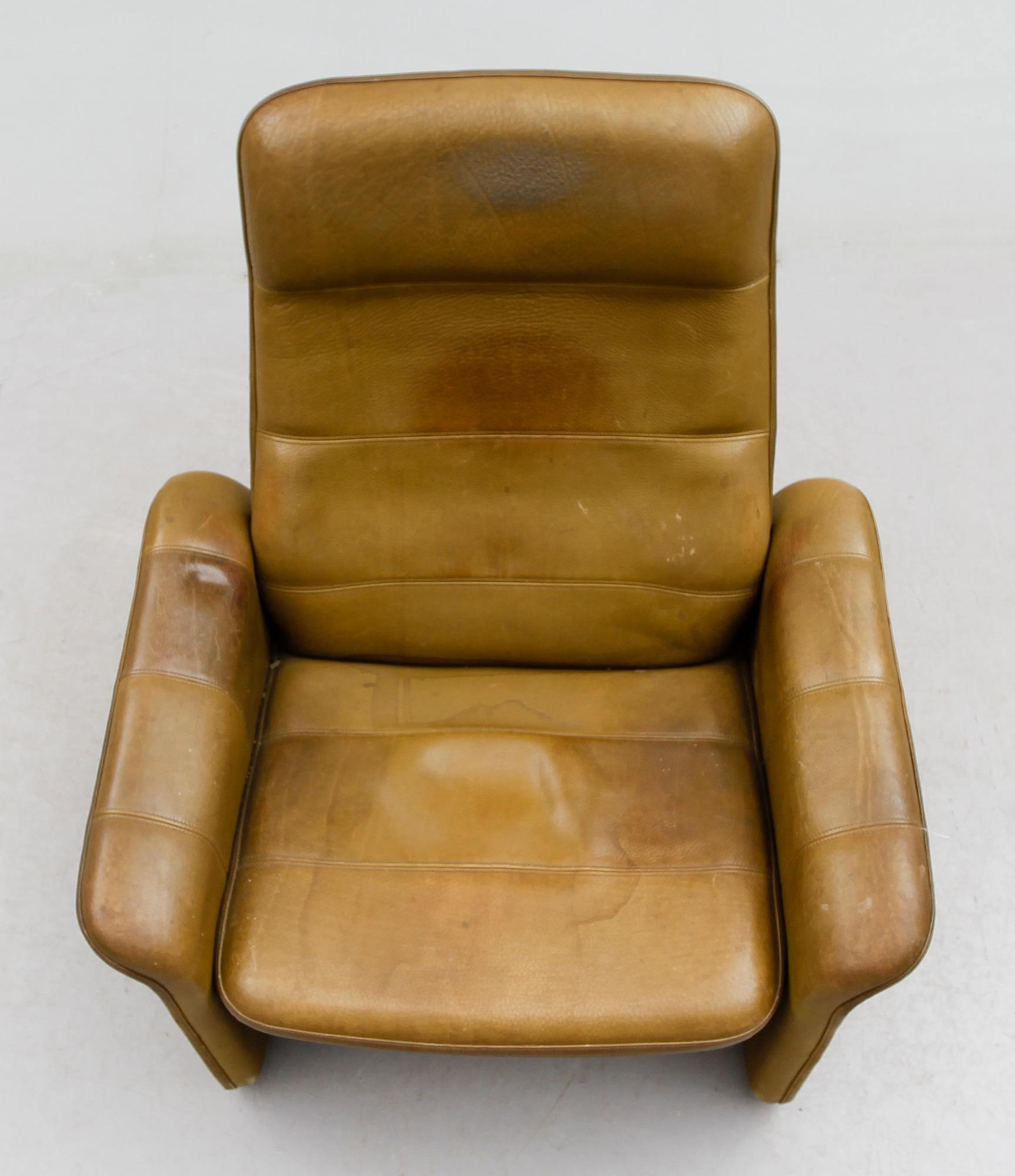 FÅTÖLJ, De Sede, Schweiz, 1970-tal.