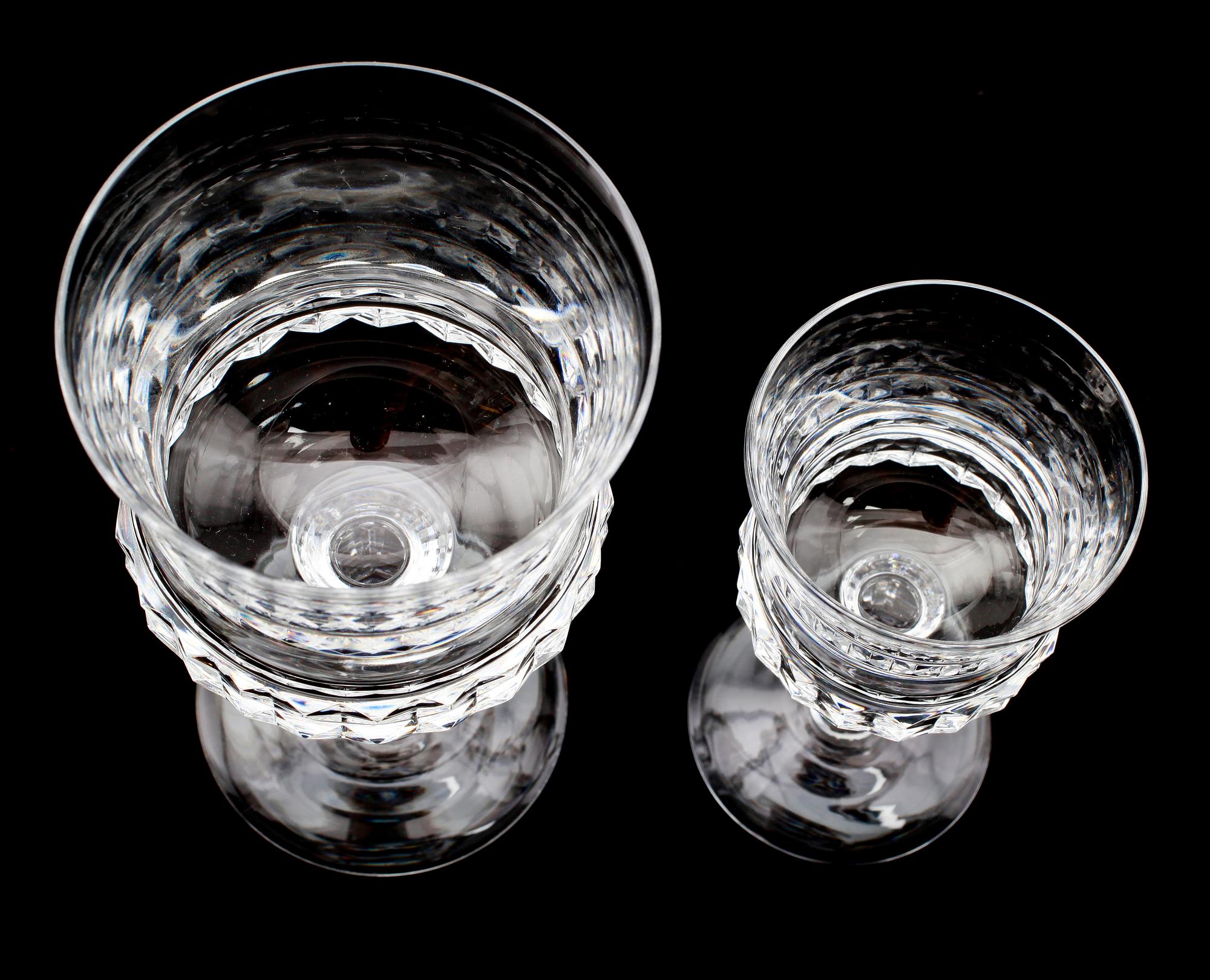 SERVISGLAS, 16 st, "Silvia", Ingeborg Lundin, Orrefors.