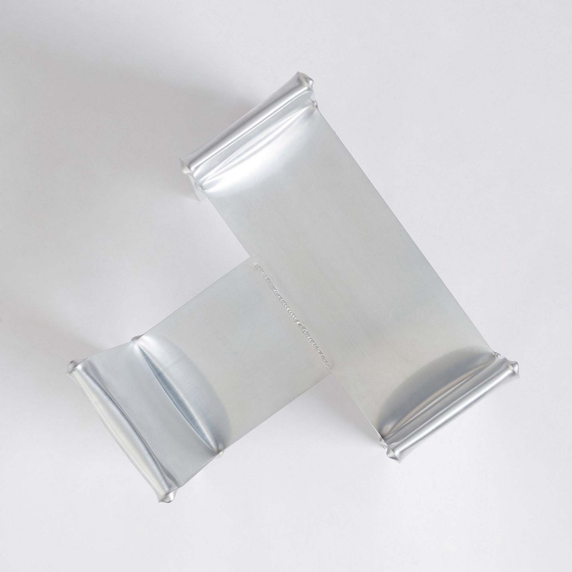 David Taylor, stol, unik, "Aluminium Chair", egen studio, Sverige 2021.