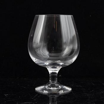Gunnar Cyrén, glass service, 84 pieces, "Karolina", Olle Alberius, 12 pcs "Napoleon", Gunnar Cyrén, 24 pcs "Sofiero" Orrefors.