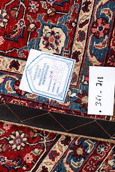 A carpet, Moud, ca 320 x 220 cm.