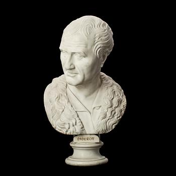 Jean-Antoine Houdon Efter, Denis Diderot (1713-1784).