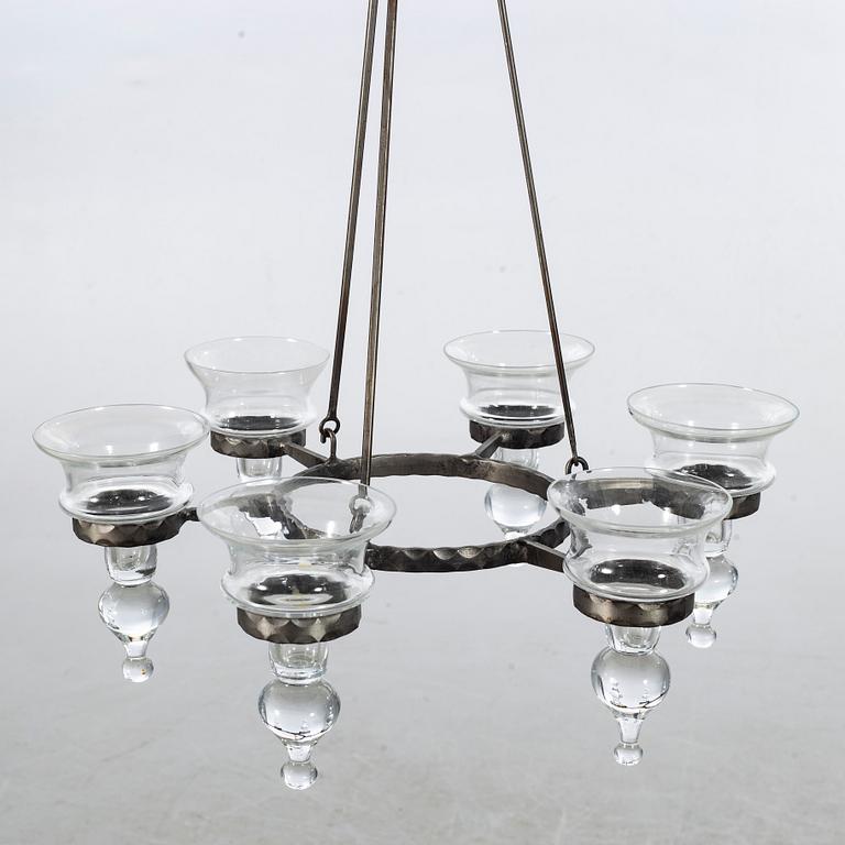 BERTIL VALLIEN, Chandelier, Boda, 1970's.