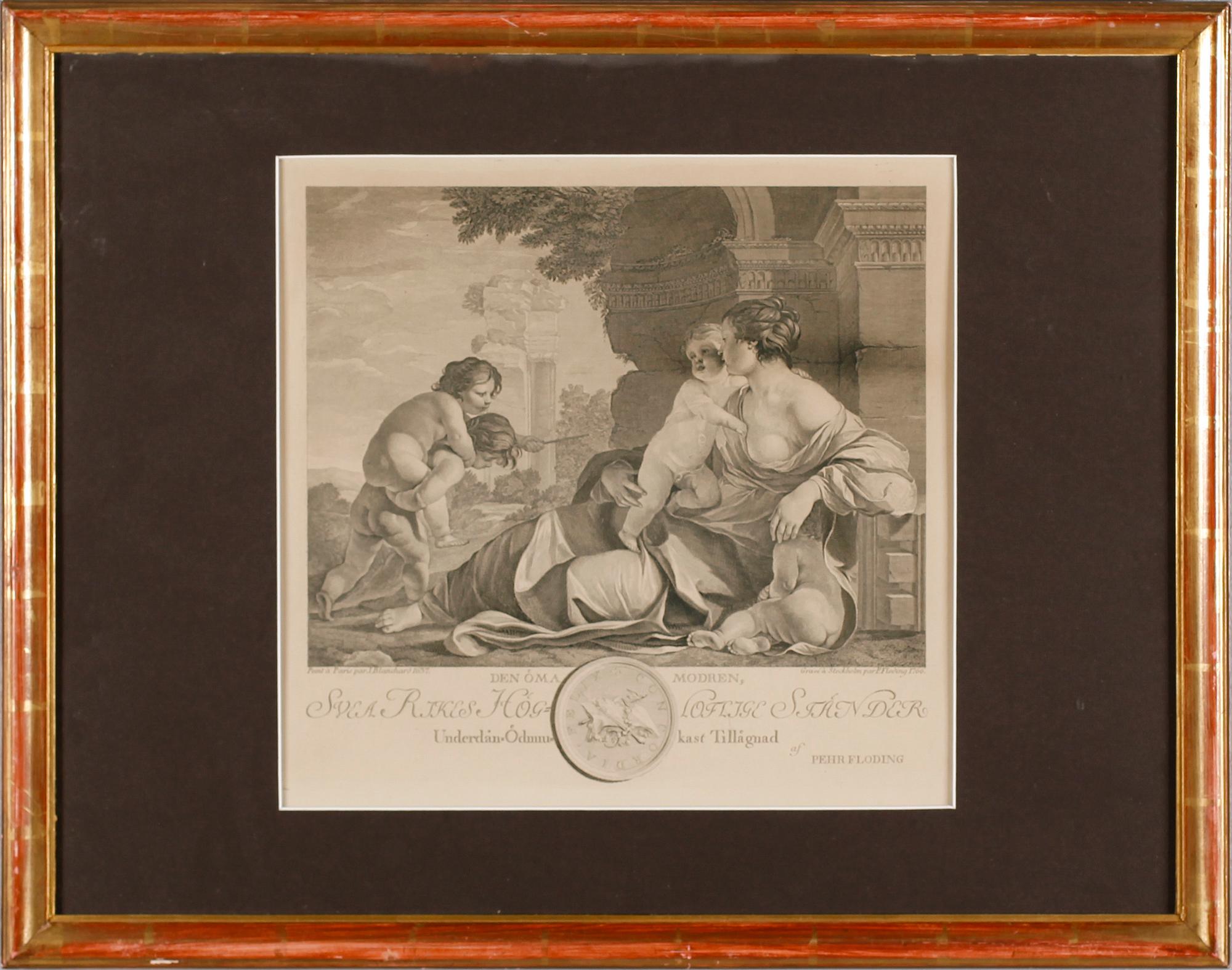 KOPPARSTICK, 3 st, 1700-/1800-tal.