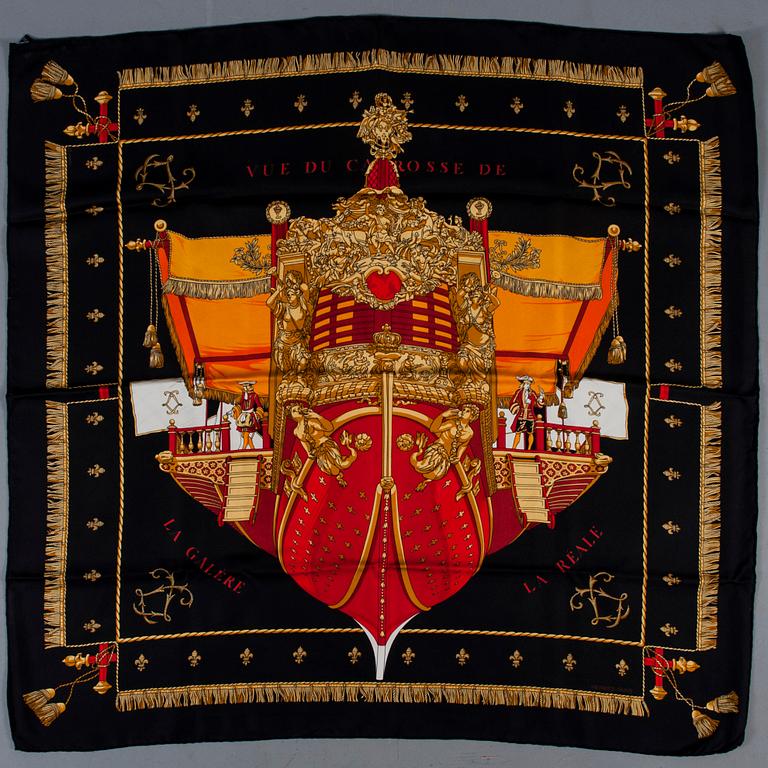 SCARF, "Vue du Carosse La Garèle La Réale", Hermès.