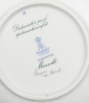 MAT- OCH KAFFESERVIS, ca 98 delar, porslin, "Marseille", Kaiser, Tyskland, 1900-talets andra hälft.