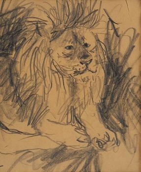 Bror Hjorth, A lion.