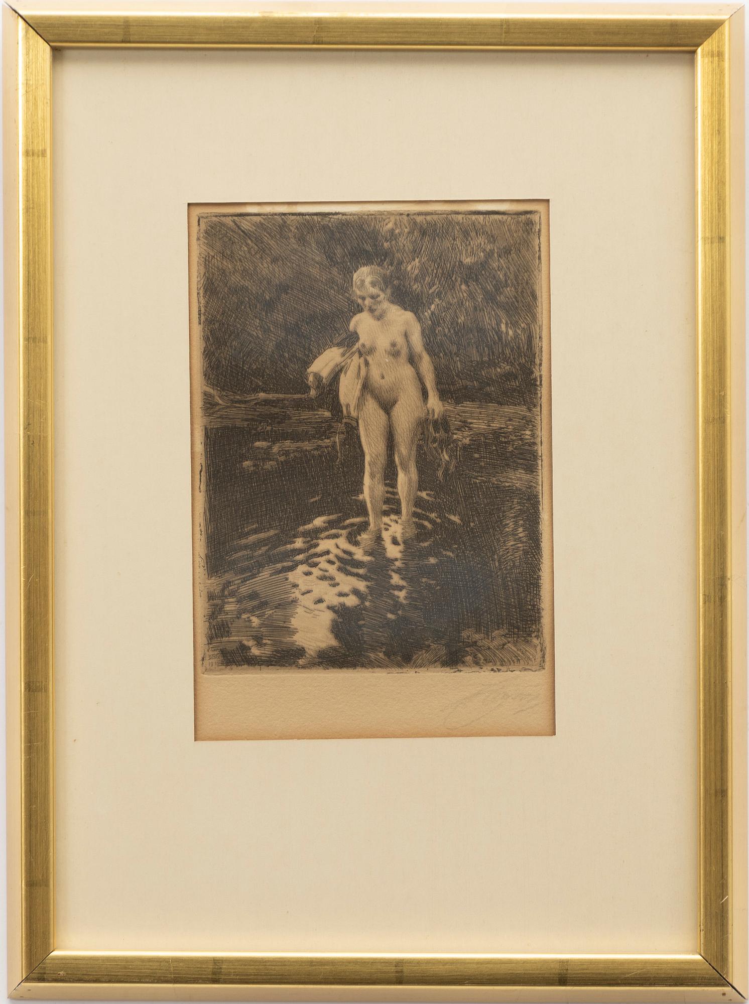 Anders Zorn, "Vadstället".