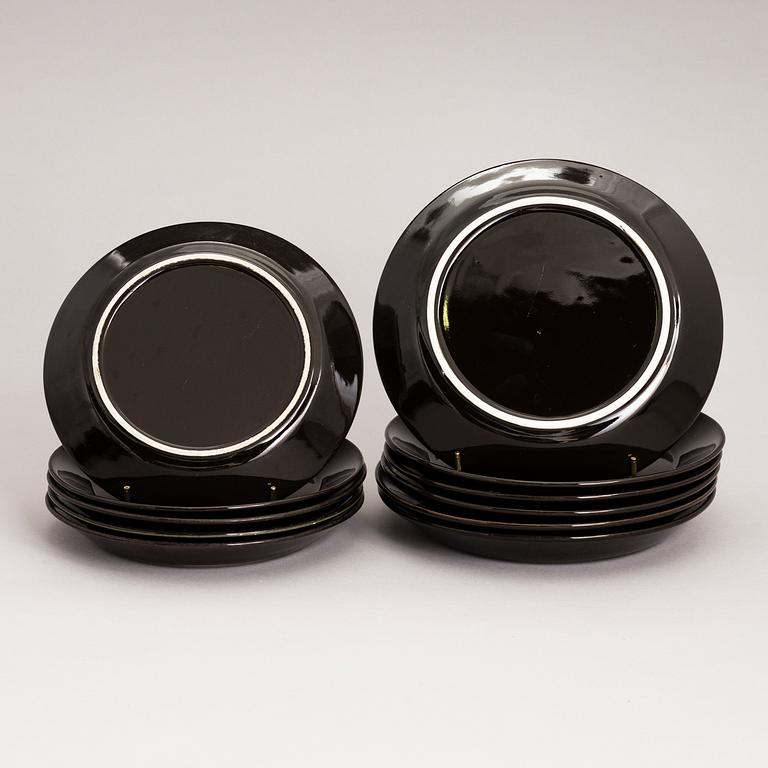 KAJ FRANCK, astiasto, 37 osaa, "Kilta" Arabia 1900-luvun puoliväli.