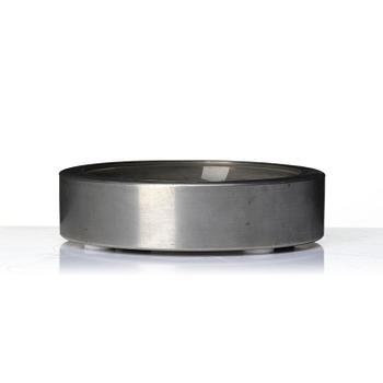 Firma Svenskt Tenn, a pewter and glass ashtray/bowl, Stockholm, 1950.
