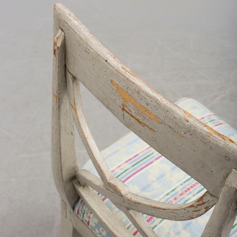 STOL, gustaviansk, s.k. Bellmanstol, 1800-talets början.