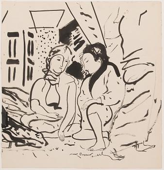 Max Papart, "Femmes d'Alger".