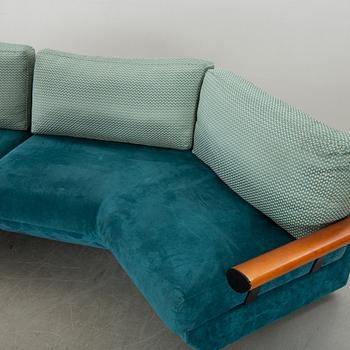 A SET OF 2 1980's FRIGHETTO SOFAS, ITALY.