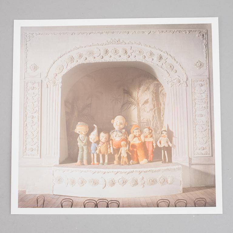 Helena Blomqvist,  bok bibliofilutgåva med pigment print, upplaga 35 ex, bok signerad och numrerad 23/35.