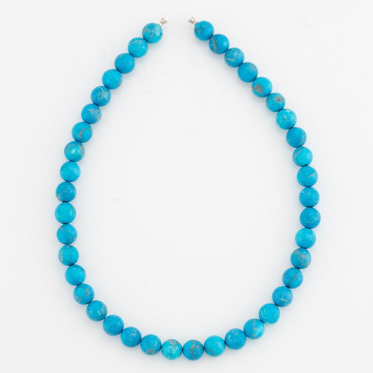 Ole Lynggaard, necklace, 8 pcs, with clasp 18K gold.