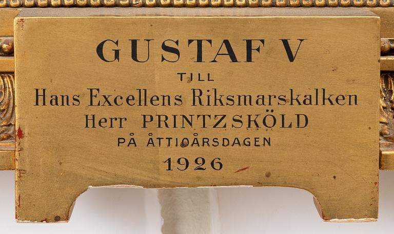 Emil Österman, "Gustaf V" (1858-1950).