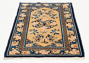 A Ningxia rug, north China, Qing dynasty, late 19th century. Measure approx. 150x90 cm.