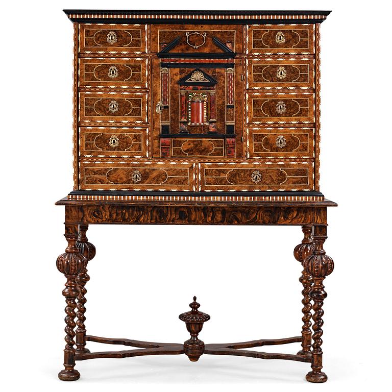 A Baroque late 17th century cabinet.