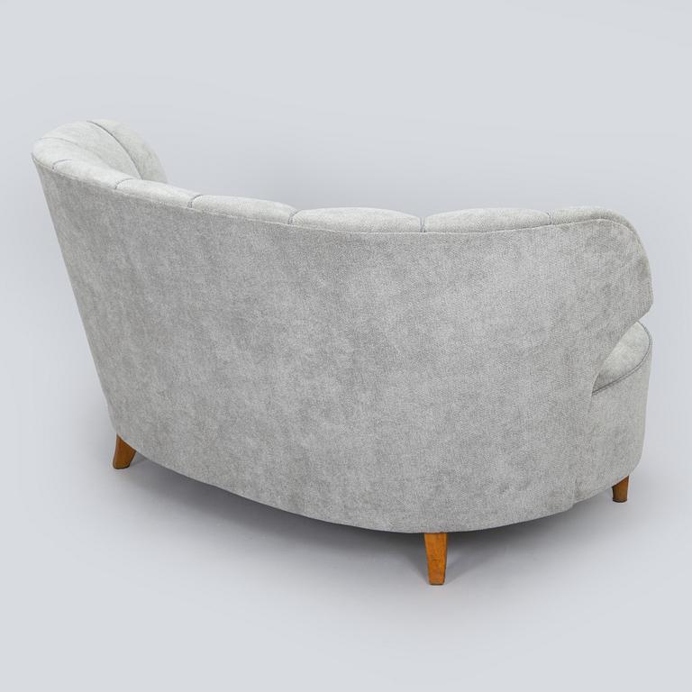 A mid-20th century sofa.