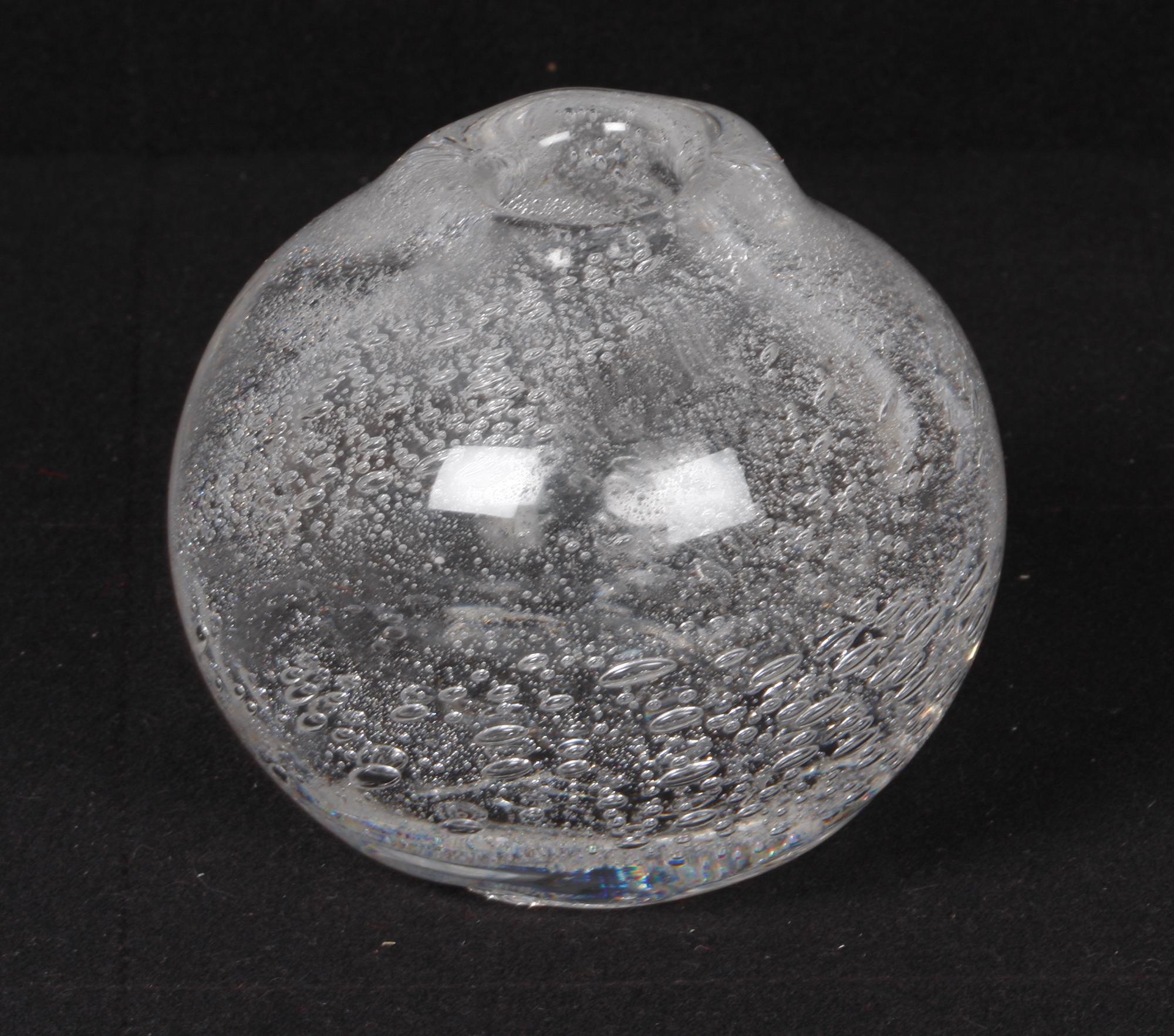 VAS, glas, Tapio Wirkkala. Iittala. Sign.