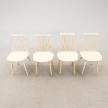 Yngve Ekström, chairs, 4 pcs, "Pinocchio", second half of the 20th century.