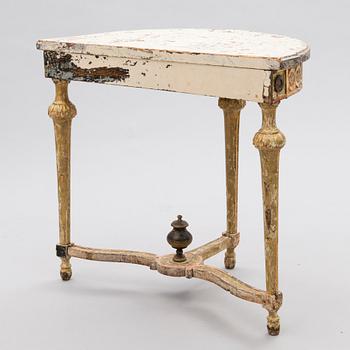 KONSOLBORD, gustavianskt, 1700-talets slut.