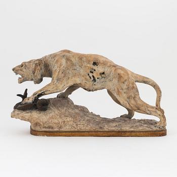 Antonio Amorgasti, efter. Skulptur, terracotta, bär signatur.