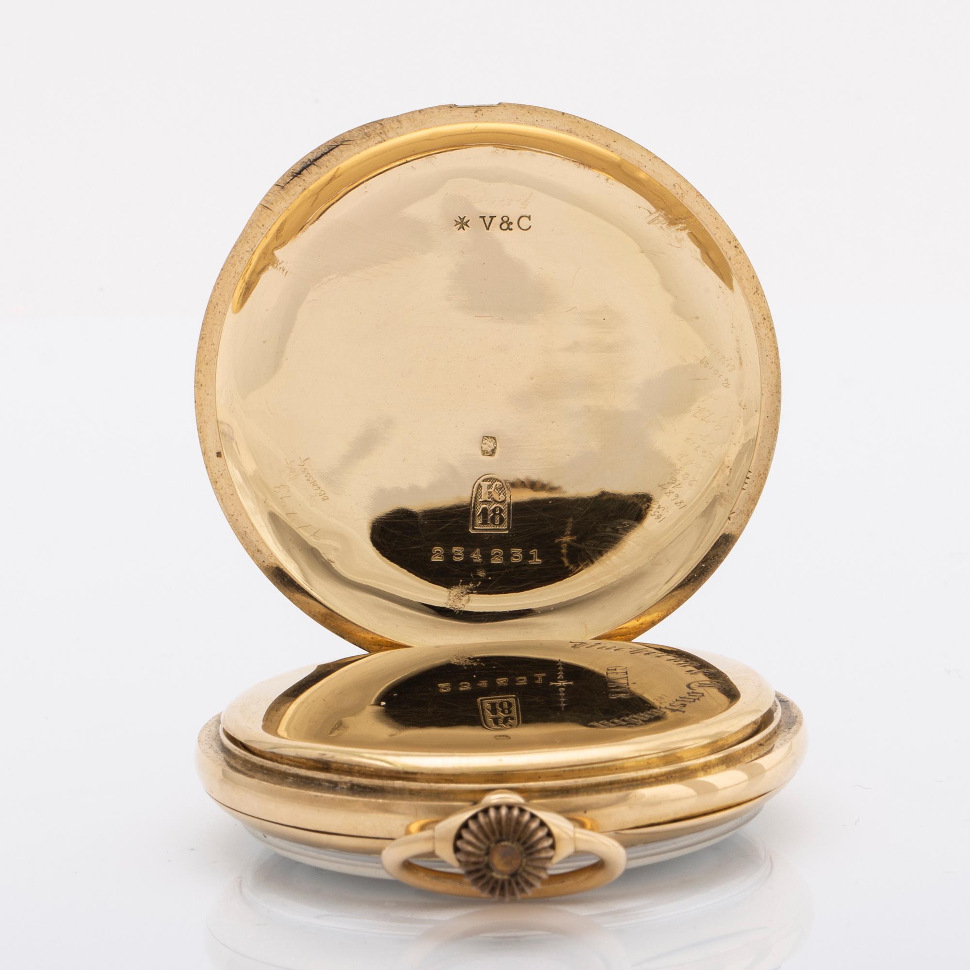 VACHERON & CONSTANTIN, Geneve, pocketwatch, 49 mm.