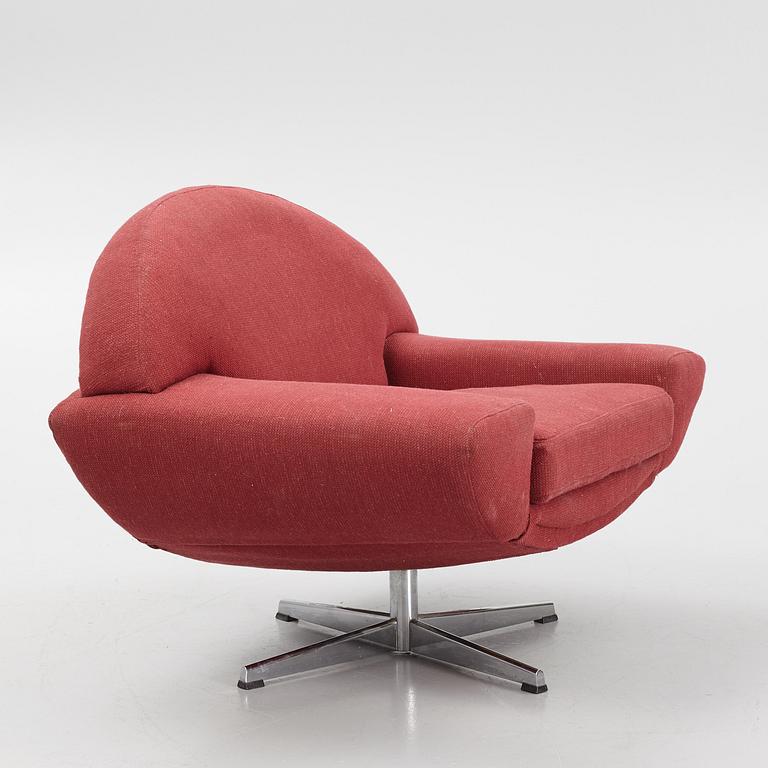 Johannes Andersen, a 'Capri' armchair, second half of the 20th Century.