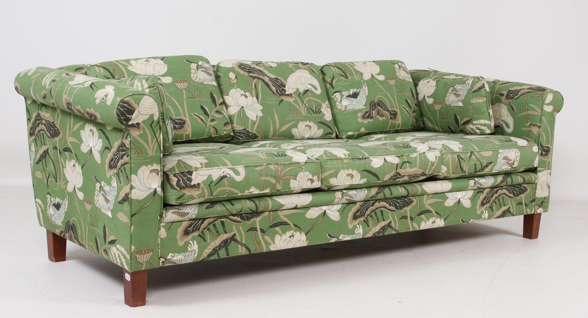 SOFFA samt FÅTÖLJER, ett par, 1900-talets andra hälft.