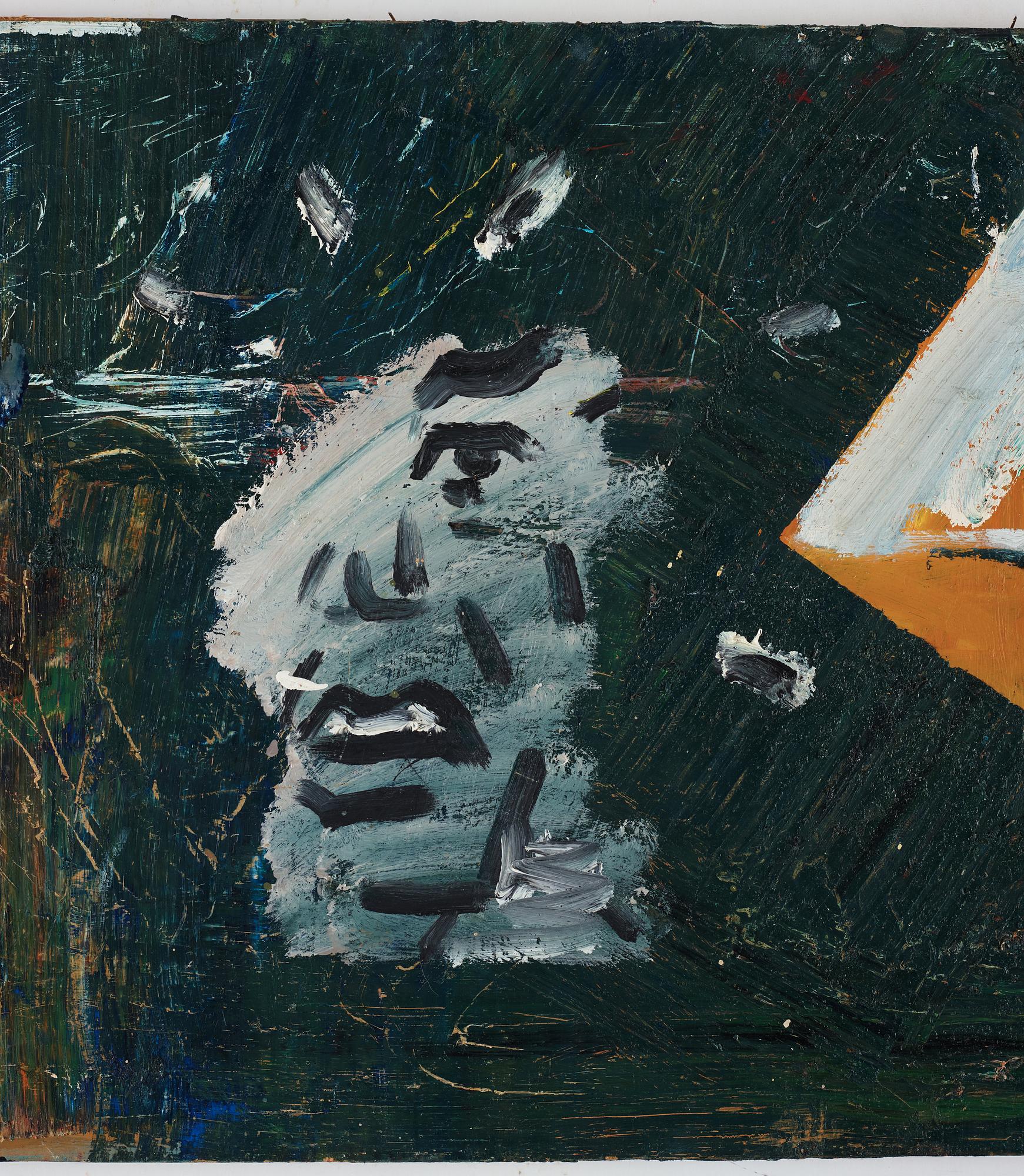 Jarl Ingvarsson, oil on masonite, signed.