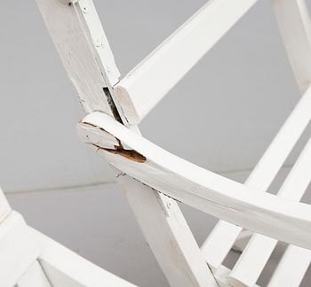 TRÄDGÅRDSMÖBEL, 6 delar, 1900-talets andra hälft.