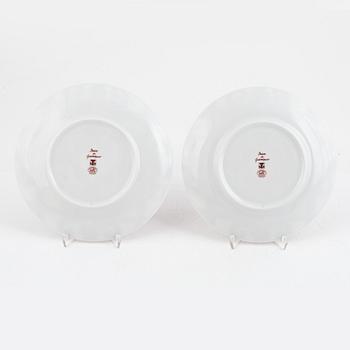 Hermès, plates, a pair, "Balcon du Guadalquivir".