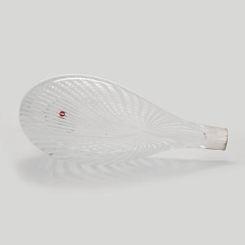 Oiva Toikka, a 'Scaup duck of Finland' glass bird, signed Suomen sotka Oiva Toikka Nuutajärvi 1992, numbered 126/1992.