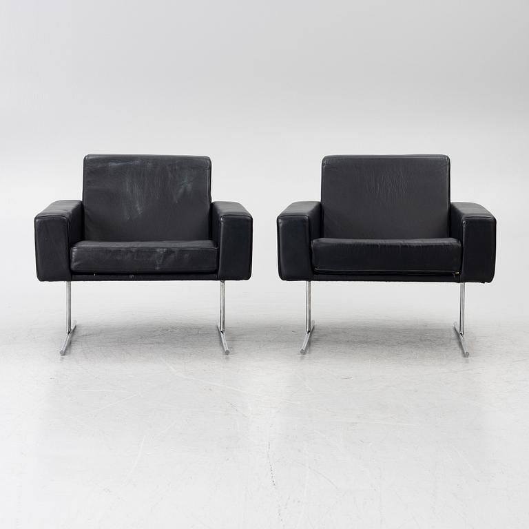 Armchairs, a pair, Danerka, Denmark.