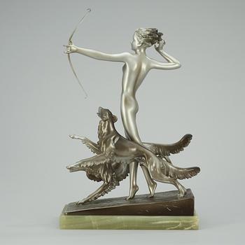 JOSEF LORENZL, figurin "Diana" Österrike.