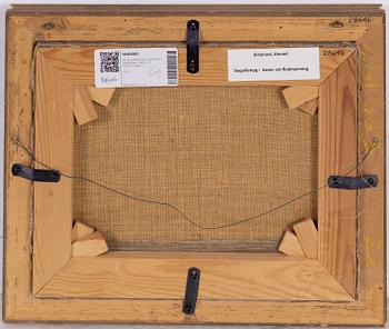 Anund Emanuel (Svensson), Anund Emanuel, Segelfartyg i hamn vid flodmynningen.